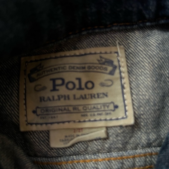 Blue Denim Polo Really Lauren Kid Jacket - New York Bear - Picture 5 of 11